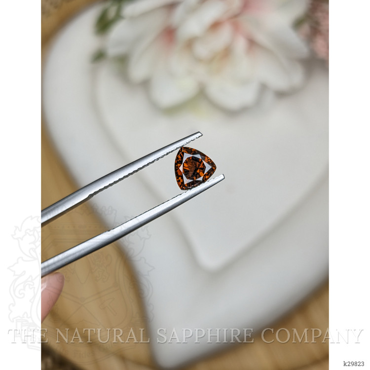 1.10 Ct. Brownish Orange Tourmaline from Ceylon (Sri Lanka)