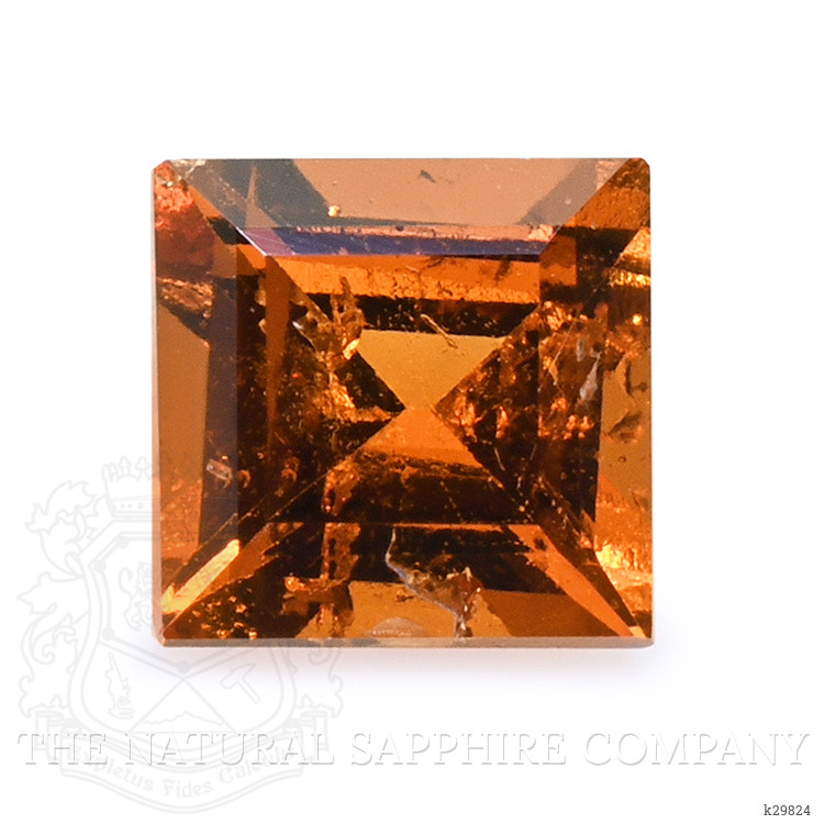 0.55 Ct. Orange Tourmaline from Ceylon (Sri Lanka)