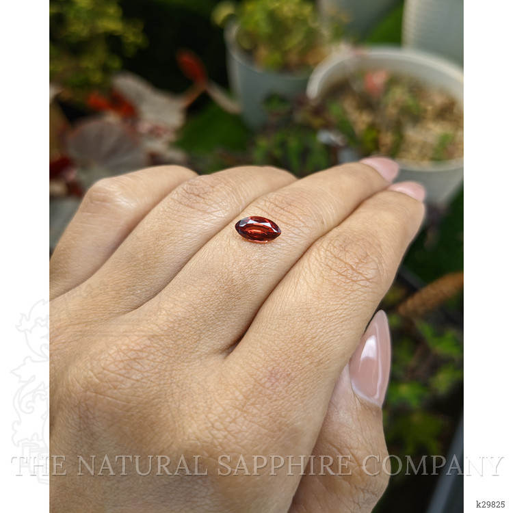 1.10 Ct. Red Garnet from Ceylon (Sri Lanka)