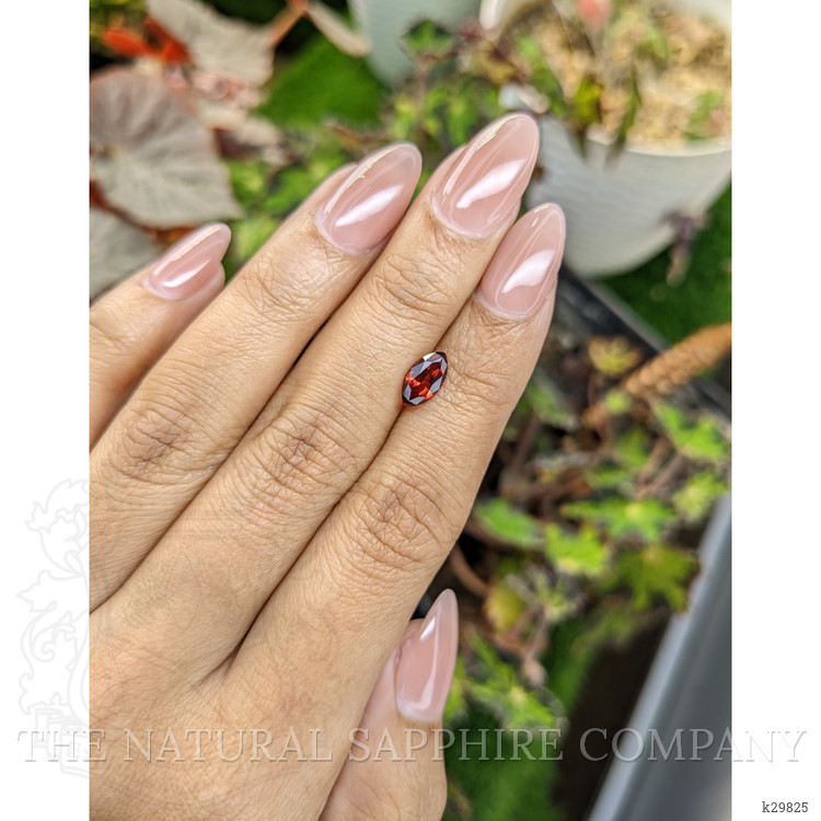 1.10 Ct. Red Garnet from Ceylon (Sri Lanka)