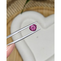 1.07 Ct. Purplish Pink Rhodolite Garnet from Ceylon (Sri Lanka) Life Style