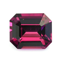 1.31 Ct. Purplish Red Rhodolite Garnet from Ceylon (Sri Lanka) Video