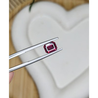 1.31 Ct. Purplish Red Rhodolite Garnet from Ceylon (Sri Lanka) Life Style