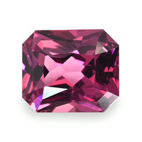 0.88 Ct.Tw. Radiant Rhodolite Garnet