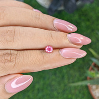 0.42 Ct. Pink Spinel from Tanzania Life Style