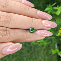 1.03 Ct. Tsavorite Garnet from Tanzania Life Style