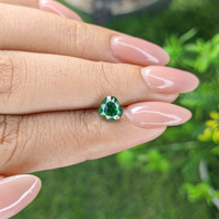 1.15 Ct. Tsavorite Garnet from Tanzania Life Style