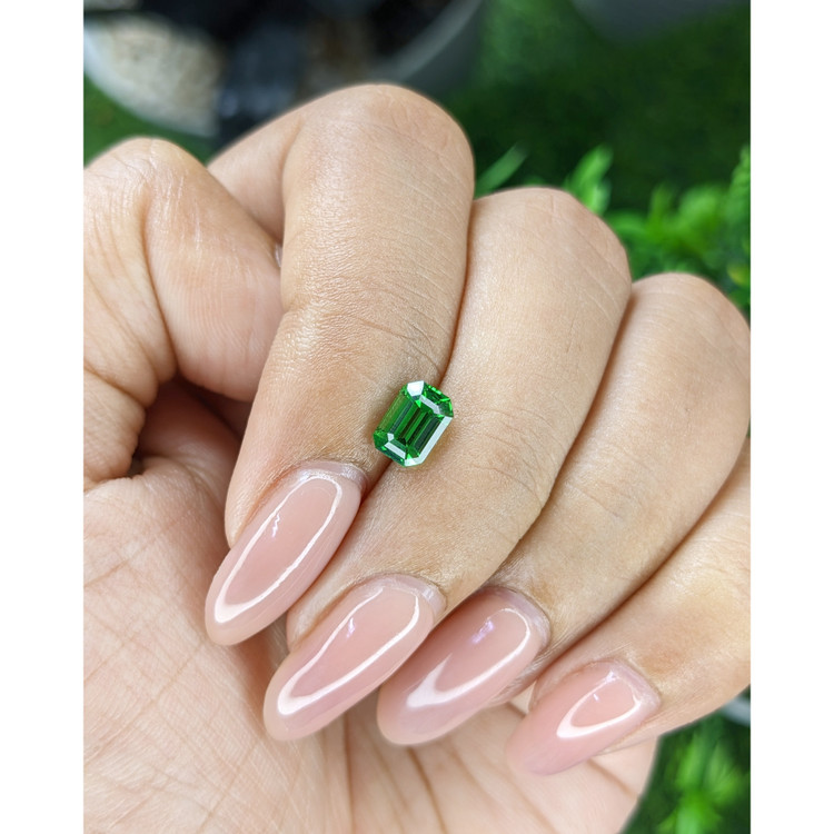 1.13 Ct. Tsavorite Garnet from Tanzania