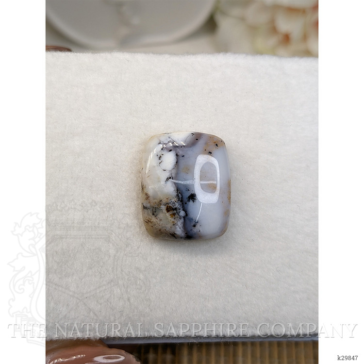 16.35 Ct. Multi Color Cabochon Agate from Madagascar