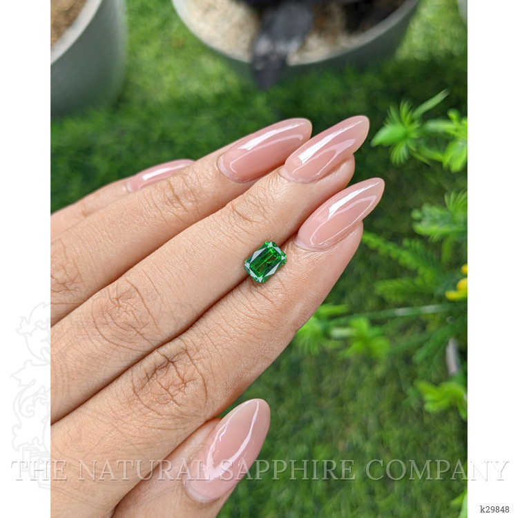 1.07 Ct. Tsavorite Garnet from Tanzania
