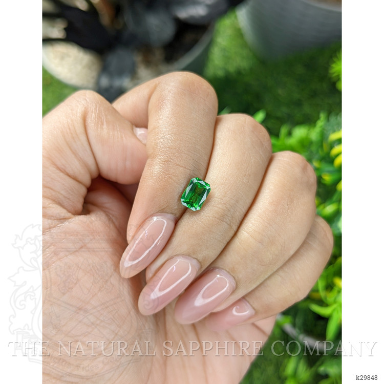 1.07 Ct. Tsavorite Garnet from Tanzania