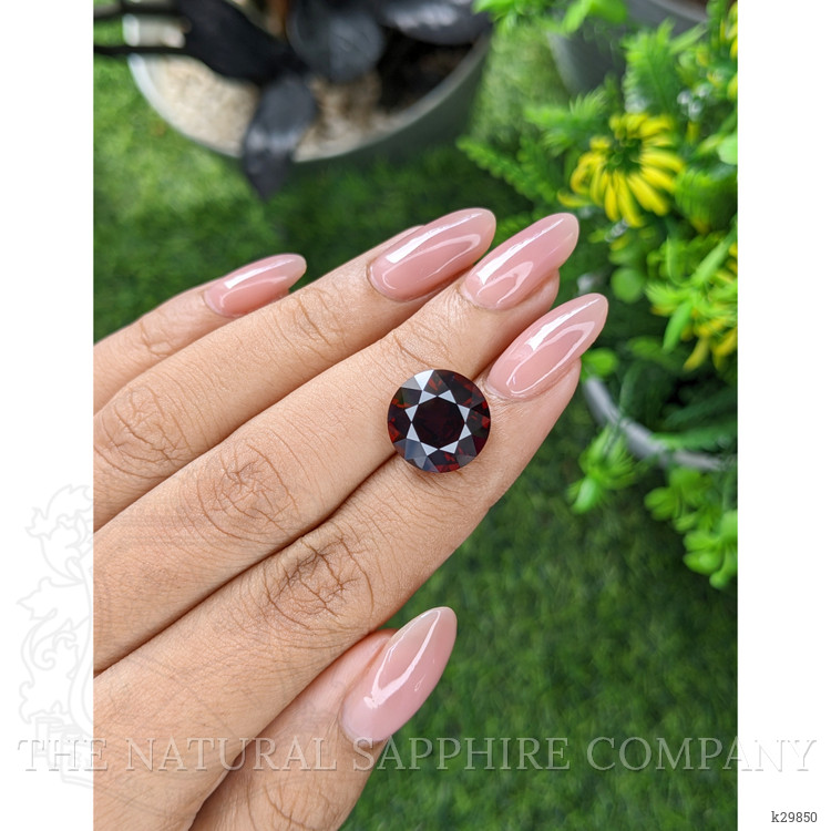 10.56 Ct. Red Garnet from Madagascar