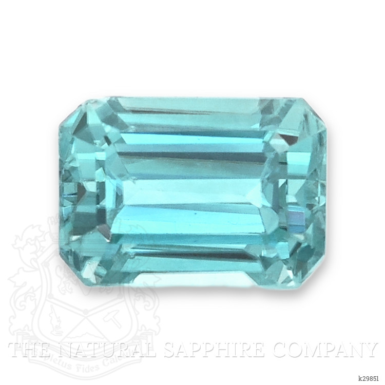 4.28 Ct. Greenish Blue Zircon from Ceylon (Sri Lanka)