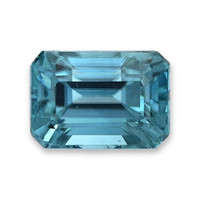 3.71 Ct. Greenish Blue Zircon from Ceylon (Sri Lanka) Video