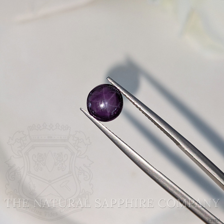 2.23 Ct. Purple Cabochon Star Spinel from Ceylon (Sri Lanka)