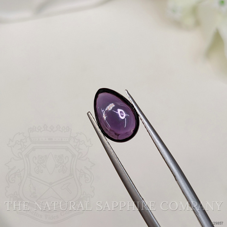2.97 Ct. Purple Cabochon Spinel from Ceylon (Sri Lanka)