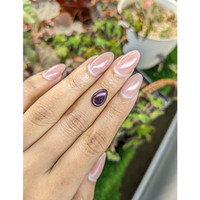 2.97 Ct. Purple Cabochon Spinel from Ceylon (Sri Lanka) Life Style