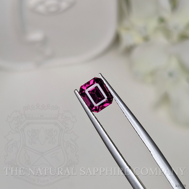 1.65 Ct. Reddish Purple Garnet from Ceylon (Sri Lanka)