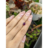 1.65 Ct. Reddish Purple Garnet from Ceylon (Sri Lanka) Life Style