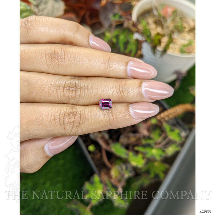 1.65 Ct. Reddish Purple Garnet from Ceylon (Sri Lanka)