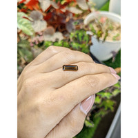 2.03 Ct. Greenish Brown Tourmaline from Ceylon (Sri Lanka) Life Style