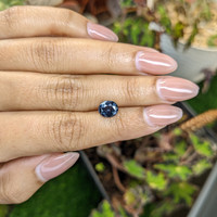 2.01 Ct. Blue Spinel from Ceylon (Sri Lanka) Life Style