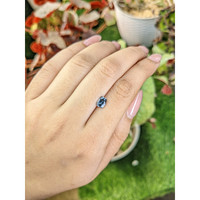 0.86 Ct. Blue Spinel from Ceylon (Sri Lanka) Life Style