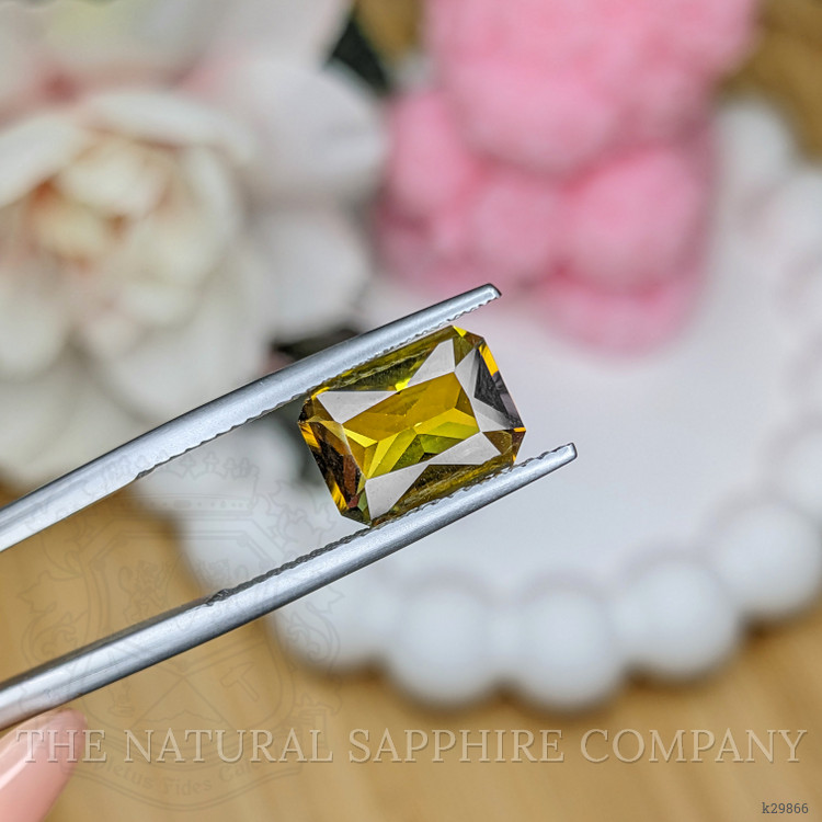 2.13 Ct. Brownish Yellow Tourmaline from Tanzania
