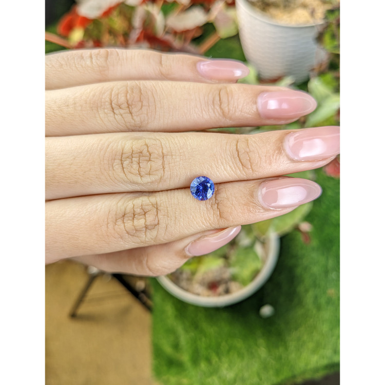 1.17 Ct. Violetish Blue Tanzanite from Tanzania