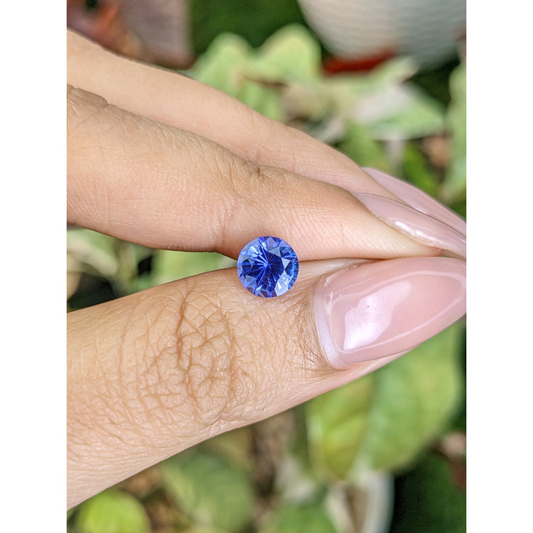 1.17 Ct. Violetish Blue Tanzanite from Tanzania