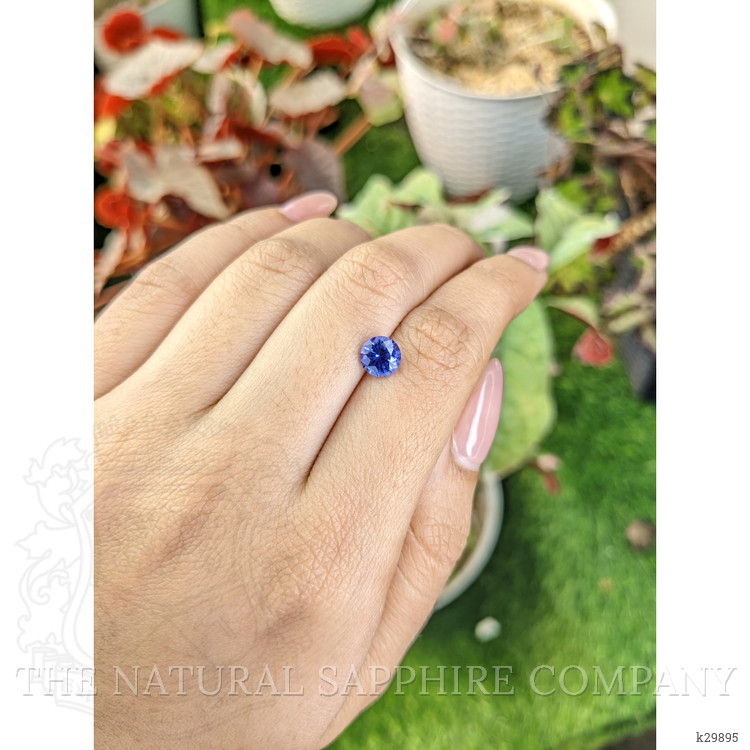1.17 Ct. Violetish Blue Tanzanite from Tanzania
