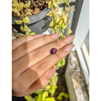 4.36 Ct. Purple Star Spinel from Ceylon (Sri Lanka) Life Style