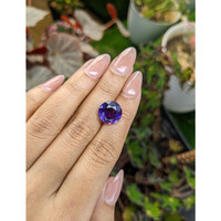 6.04 Ct. Purple Amethyst from Brazil Life Style