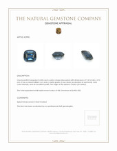 4.08 Ct. Spinel from Ceylon (Sri Lanka) Appraisal