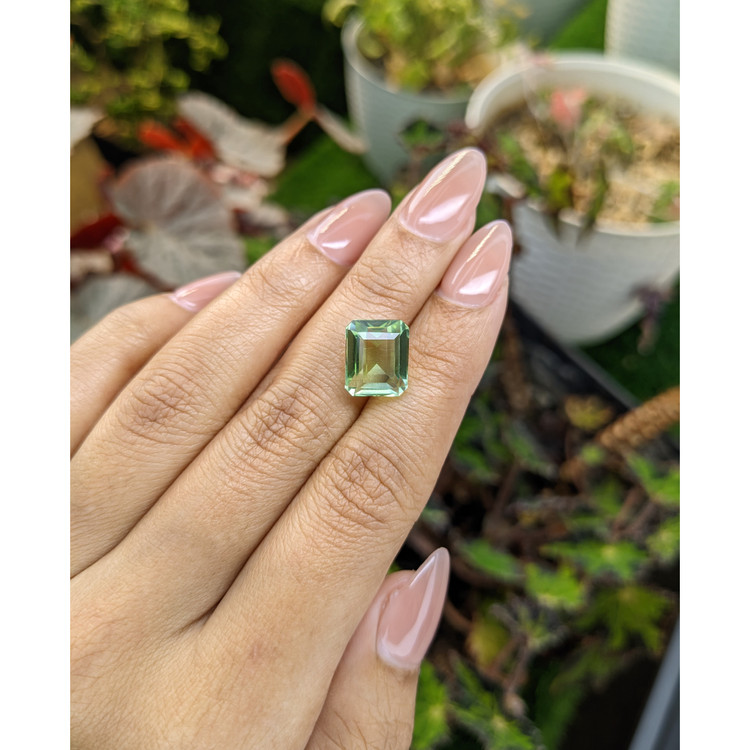 5.77 Ct. Green Prasiolite from Brazil