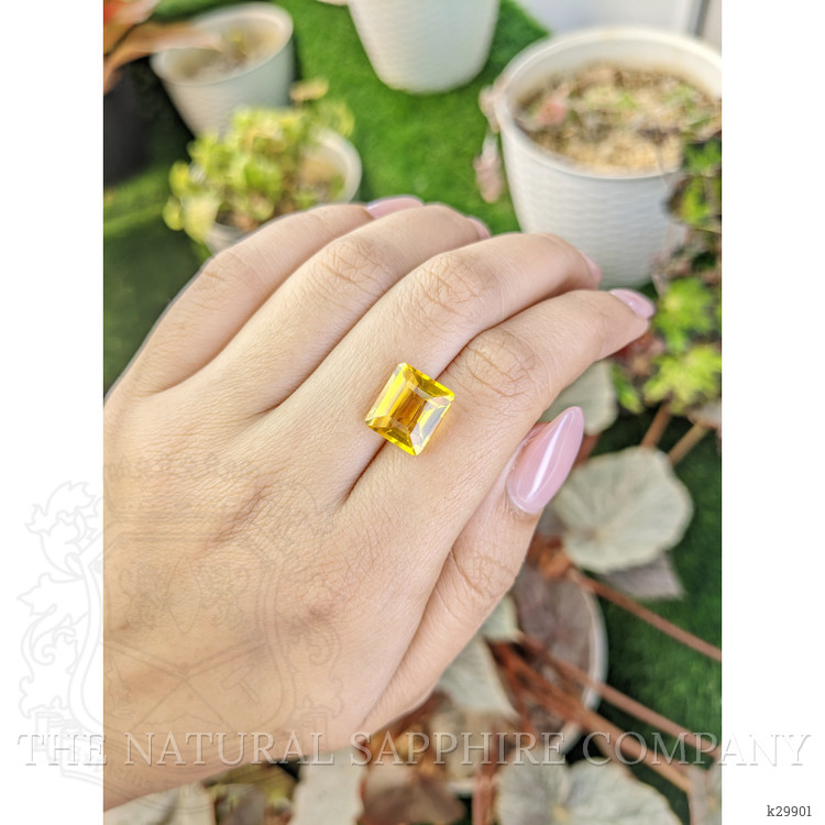 6.08 Ct. Yellow Citrine from Brazil