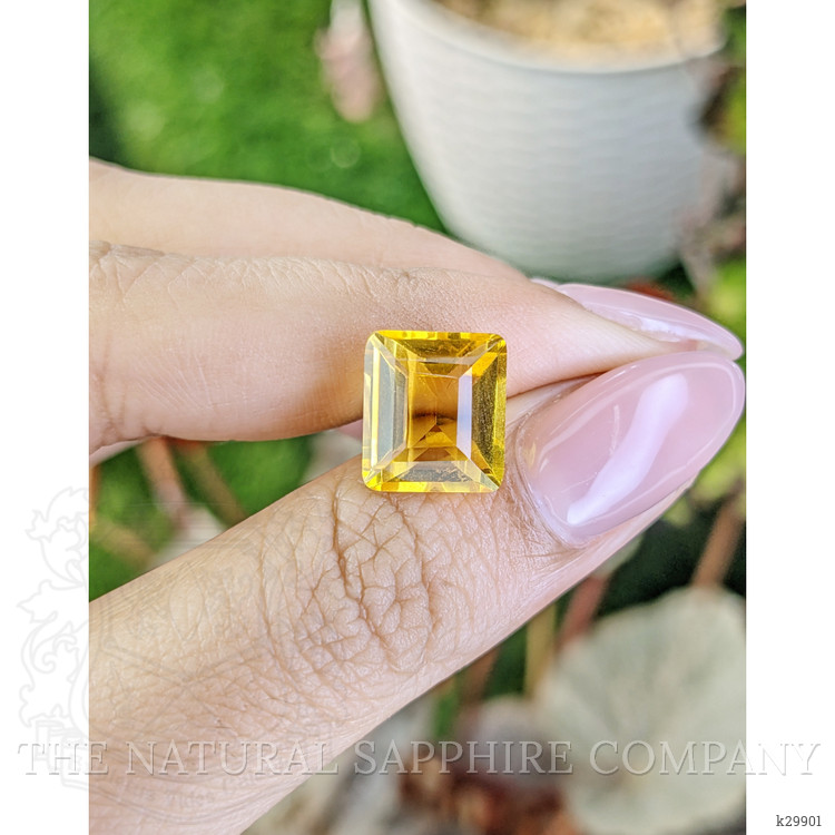 6.08 Ct. Yellow Citrine from Brazil