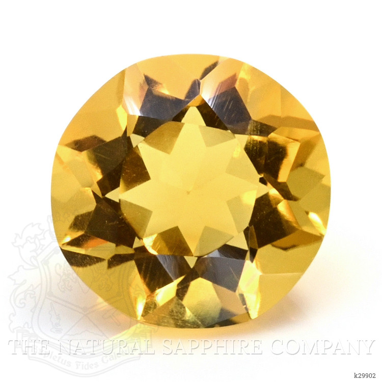5.95 Ct. Yellow Citrine from Brazil