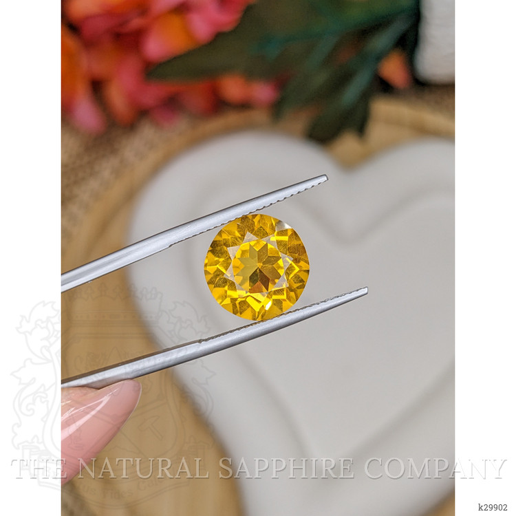 5.95 Ct. Yellow Citrine from Brazil