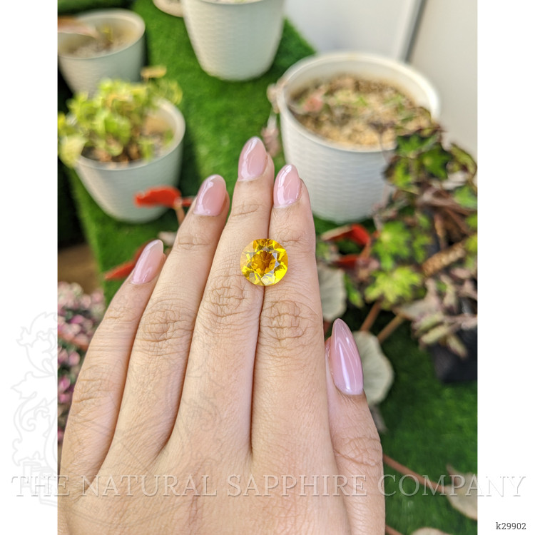 5.95 Ct. Yellow Citrine from Brazil