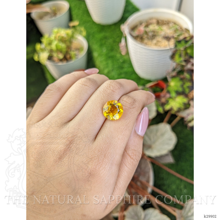 5.95 Ct. Yellow Citrine from Brazil
