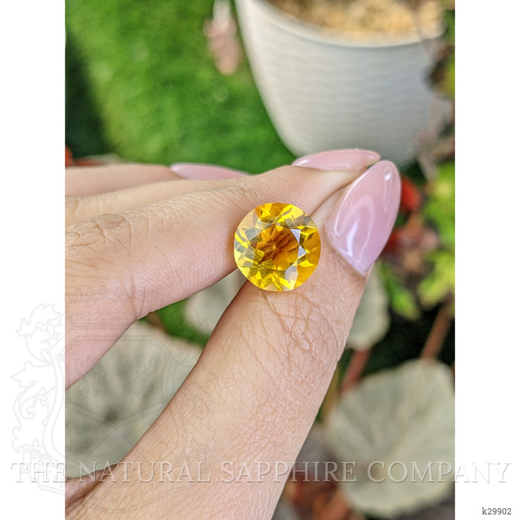 5.95 Ct. Yellow Citrine from Brazil