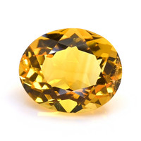 5.59 Ct. Orangish Yellow Citrine from Brazil Video