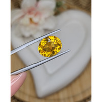 5.59 Ct. Orangish Yellow Citrine from Brazil Life Style
