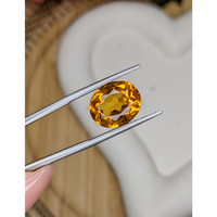 6.07 Ct. Orangish Yellow Citrine from Brazil Life Style