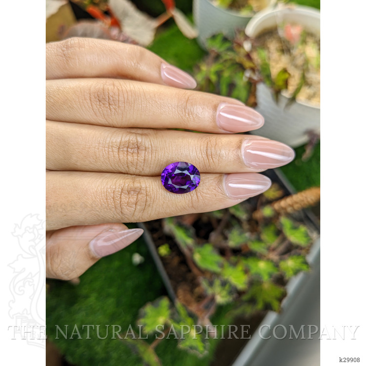 5.84 Ct. Purple Amethyst from Brazil