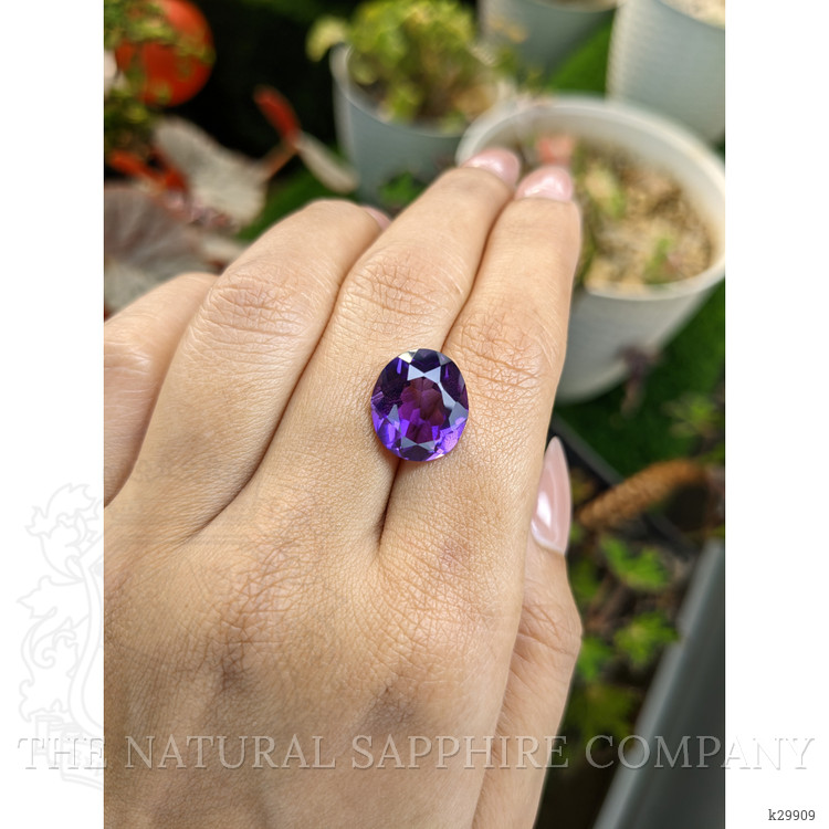 7.28 Ct. Purple Amethyst from Brazil