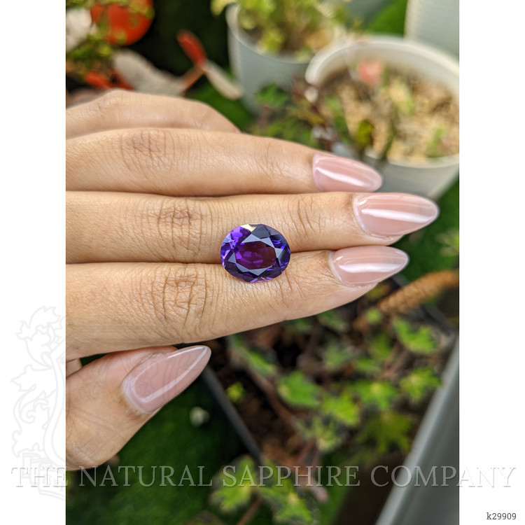 7.28 Ct. Purple Amethyst from Brazil