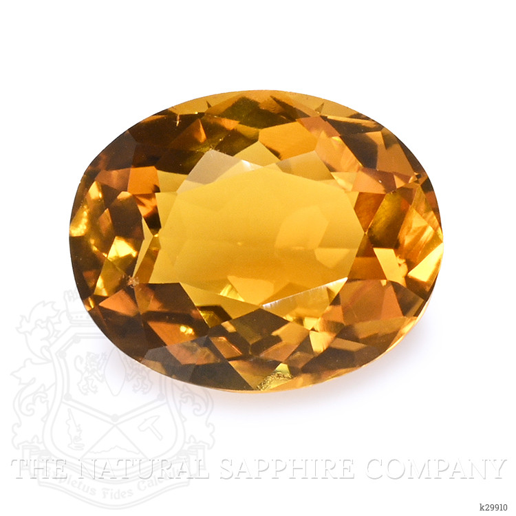 8.06 Ct. Orangish Yellow Citrine from Brazil