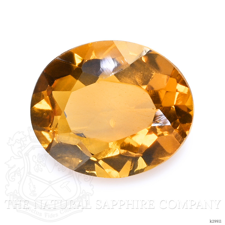 7.15 Ct. Orangish Yellow Citrine from Brazil